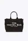 Marc Jacobs Canvas Travel Tote Bag In Black