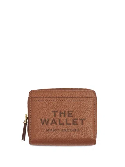 Marc Jacobs Caramel Leather Wallet In Brown