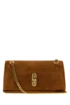 Marc Jacobs Caramel Suede Shoulder Bag In Brown