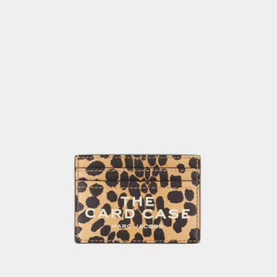 Marc Jacobs Card Case In Brown
