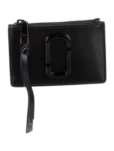 Pre-owned Marc Jacobs Card Holder In Black