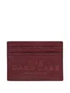 Marc Jacobs Card-holder Case In Burgundy