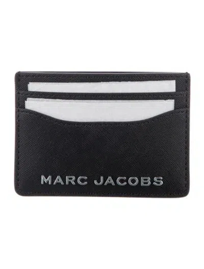 Pre-owned Marc Jacobs Card Holder W/ Tags In Black