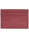 Marc Jacobs Card Holder With Logo In Red