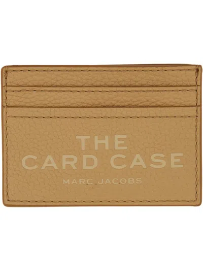 Marc Jacobs Card Holder With Logo In Neutral
