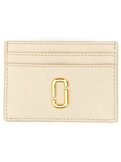 Marc Jacobs Card Holder With Logo In White