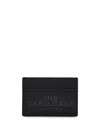 Marc Jacobs Card Holder With Print In Black