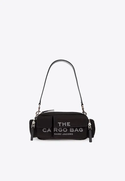 Marc Jacobs Cargo Canvas Shoulder Bag In Black