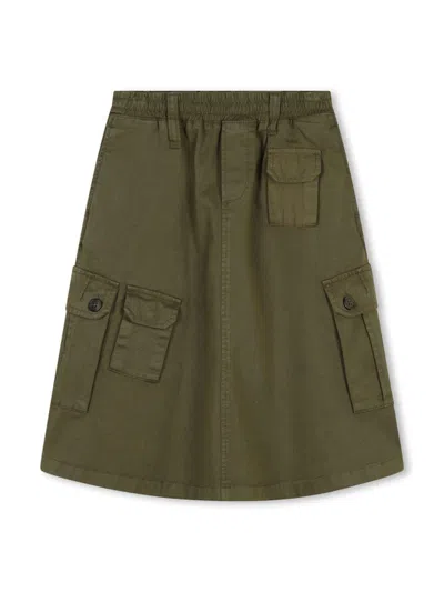 Marc Jacobs Kids' Cargo Skirt In Muschio