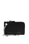 Marc Jacobs The Top Zip Charm Wallet Accessories In Black