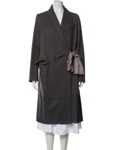 Pre-owned Marc Jacobs Cashmere Coat In Gray