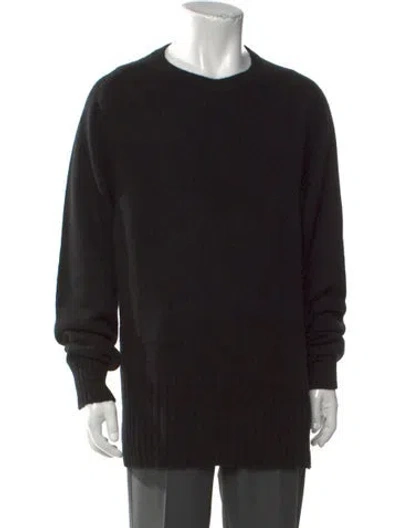 Pre-owned Marc Jacobs Cashmere Crew Neck Pullover In Black
