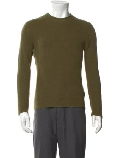 Pre-owned Marc Jacobs Cashmere Crew Neck Pullover In Green