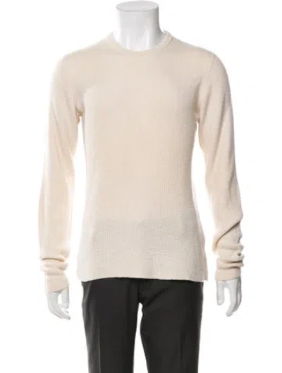 Pre-owned Marc Jacobs Cashmere Crew Neck Pullover In Neutrals