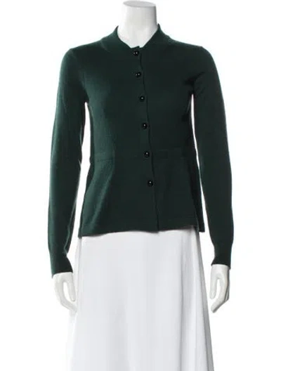 Pre-owned Marc Jacobs Cashmere Crew Neck Sweater In Green