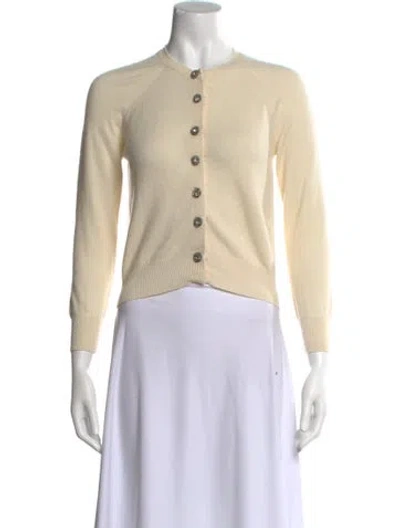 Pre-owned Marc Jacobs Cashmere Crew Neck Sweater In Neutral