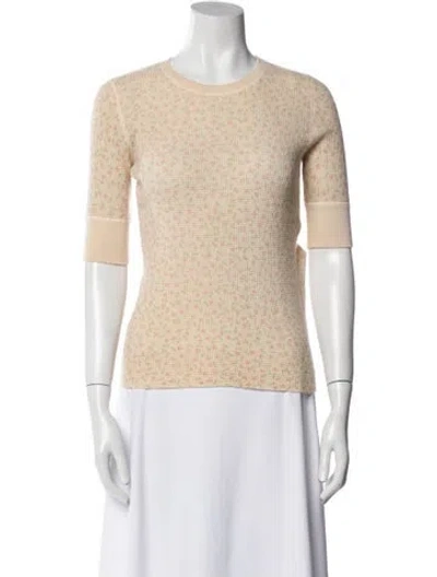Pre-owned Marc Jacobs Cashmere Crew Neck Top In Neutral