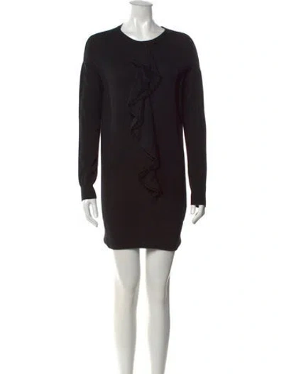Pre-owned Marc Jacobs Cashmere Mini Dress In Black