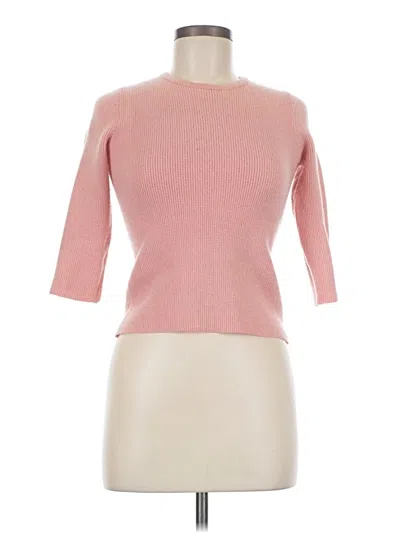 Pre-owned Marc Jacobs Cashmere Pullover Sweater In Pink