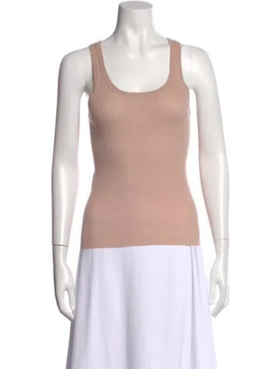 Pre-owned Marc Jacobs Cashmere Scoop Neck Top In Pink