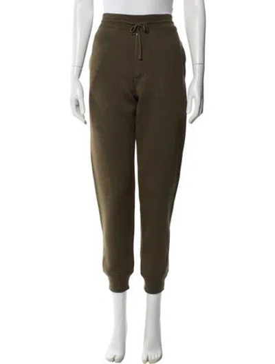 Pre-owned Marc Jacobs Cashmere Skinny Leg Pants In Green