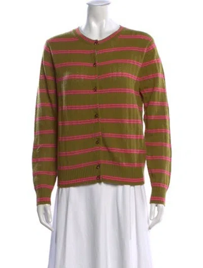 Pre-owned Marc Jacobs Cashmere Striped Sweater In Multi
