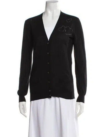 Pre-owned Marc Jacobs Cashmere V-neck Sweater In Gray