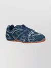 Marc Jacobs Casual Low Top Sneakers With Rubber Sole In Blue