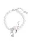 Marc Jacobs Cat And Mouse Silver-plated Bracelet In Silver