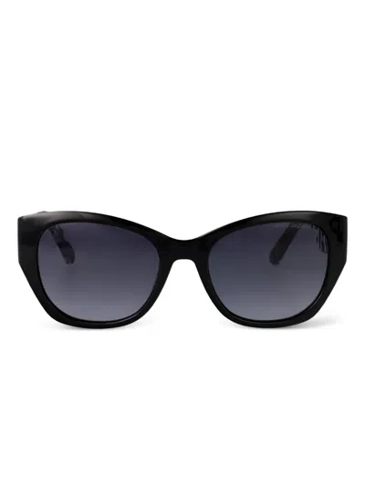 Marc Jacobs Cat-eye Oversized Sunglasses In Black