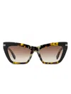 Marc Jacobs Cat-eye Sunglasses In Brown