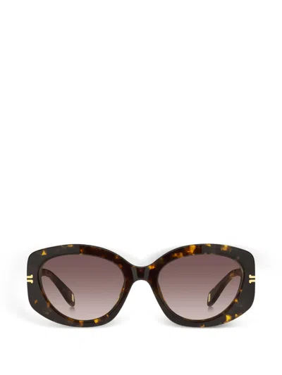 Marc Jacobs Cat-eye Sunglasses In Brown