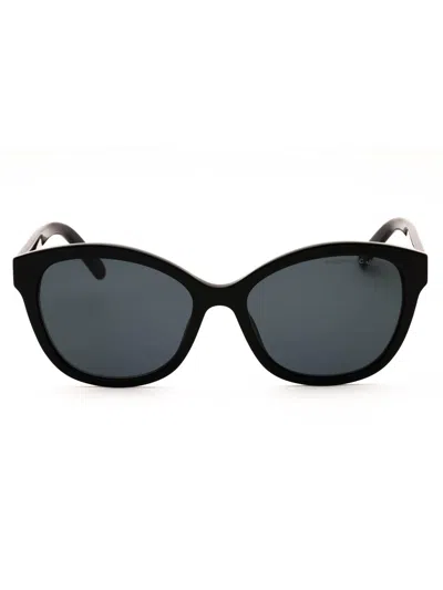 Marc Jacobs Cat Eye Women's Sunglasses - Marc 554/s In Black