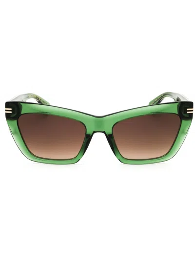 Marc Jacobs Cat Eye Women's Sunglasses - Stylish Retro Design In Green