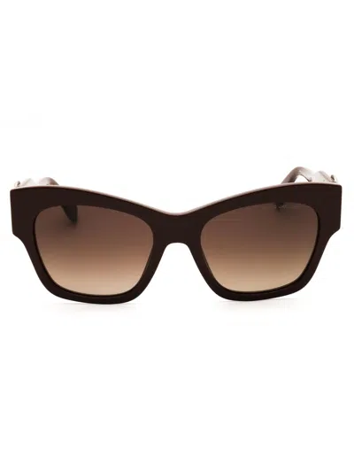 Marc Jacobs Cat Eye Women's Sunglasses - Trendy Designer Style In Brown