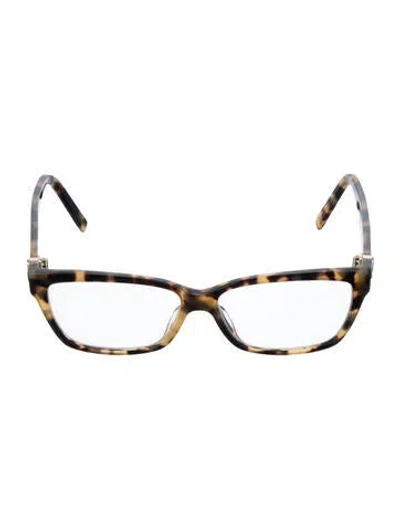 Pre-owned Marc Jacobs Cat-eye Eyeglasses In Brown
