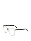 Marc Jacobs Cat-eye Frame Glasses In Metallic