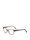 Marc Jacobs Cat-eye Frame Glasses In Brown