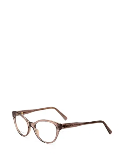 Marc Jacobs Cat-eye Frame Glasses In Brown