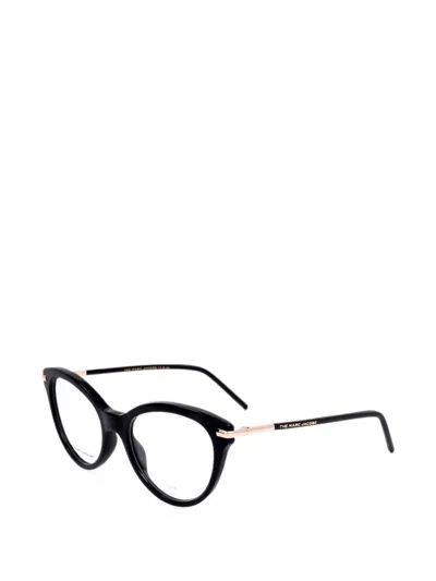 Marc Jacobs Cat-eye Frame Glasses In Black