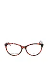 Marc Jacobs Cat-eye Frame Glasses In Brown