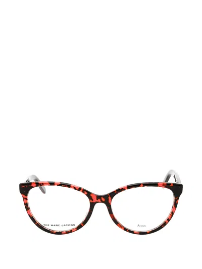 Marc Jacobs Cat-eye Frame Glasses In Brown