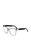 Marc Jacobs Cat-eye Frame Glasses In Gray