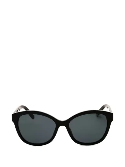 Marc Jacobs Cat-eye Frame Sunglasses In Black