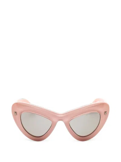 Marc Jacobs Cat-eye Frame Sunglasses In Pink