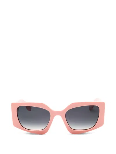 Marc Jacobs Cat-eye Frame Sunglasses In Yellow
