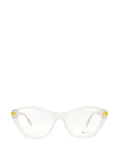 Marc Jacobs Cat-eye Full-rim Eyeglasses In Gold