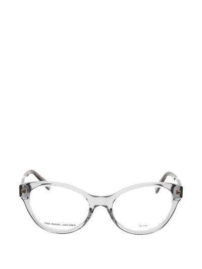 Marc Jacobs Cat-eye Full-rim Glasses In Transparent