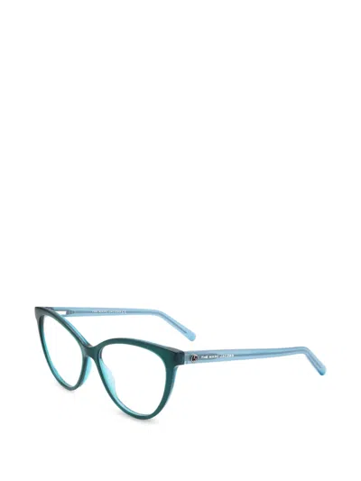 Marc Jacobs Cat-eye Glasses In Blue
