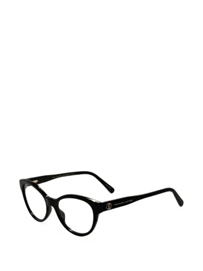 Marc Jacobs Cat-eye Glasses In Black